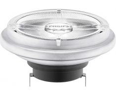 Philips Master LED dimmbar Neutral 8 Grad Abstrahlwinkel Halogen Ersatz AR111 SPOT hell, weiß, 11 W, G53