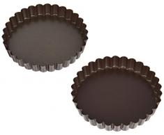 Städter Quicheform, Metall, braun, ø 12 x 2 cm