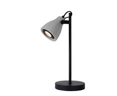 Lucide CONCRI LED - Schreibtischlampe - LED - GU10 - 1x5W 3000K - Schwarz
