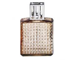 LAMPE BERGER 4474 DIAMANT AMBRE Duftlampe, Kunststoff, bernsteinfarben, 6 x 6 x 15 cm