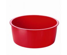 KUHN RIKON 30758 Kochgeschirr Zubehör Melamin Hotpan Schüssel rot 5.0L