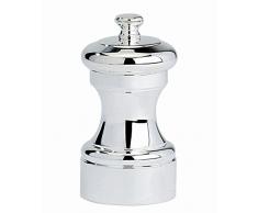 Peugeot 816-1 Mignonette Pfeffermühle Metall, 7 x 7 x 10 cm, versilbert