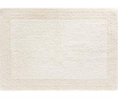 GRUND Linea Due beidseitig verwendbar Badematte 100% Baumwolle, Ultra Soft und saugfähig, Badteppich, ÃKO-TEX-Zertifiziert, 5 Jahre Garantie, Primo, Badteppiche 60x90 cm, Natur