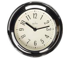 Acctim 21737 Riva Wanduhr, Chrom
