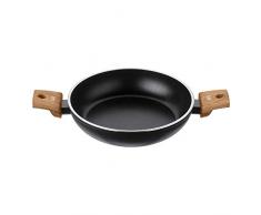 Silit Faggo Servier-/ Bratpfanne, 24 cm, Aluminium beschichtet, Induktion, Kunststoffgriff, PFOA frei, für schonendes Braten