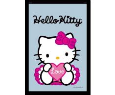 empireposter - Hello Kitty - Love - GrÃ¶Ãe (cm), ca. 20x30 - Bedruckter Spiegel, NEU - Beschreibung: - Bedruckter Wandspiegel mit schwarzem Kunststoffrahmen in Holzoptik -