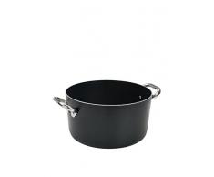 Pentole Agnelli Kasserolle ALSA104SS36 Alblack B-Crist cm 36