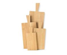 Continenta Schneidebrett mit Griff, Eiche, ca. 70 x 23 x 2,2 cm | CON-04104000