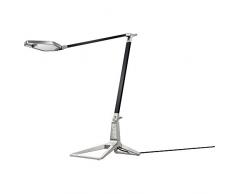 Leitz Style smarte LED Schreibtischleuchte, USB-Ausgang, Bluetooth, satin schwarz, 62080094