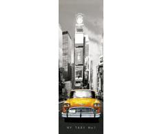 PopArtUK Ltd, Türposter New York, Taxi, 53 x 158 cm