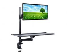 Maclean MC-681 Tischhalterung Monitor Tastatur Maus Standfuà Höhenverstellbar Halterung Halter 13 - 27 LED LCD Plasma