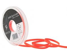 Berisfords 3501 Satinband 5 mm 6844 Flo Orange 10 x 1 x 10 cm Double Face Poly Satinband, Floral Orange
