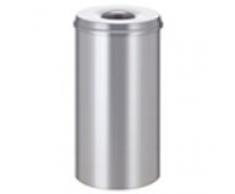 Papierkorb, selbstlöschend, Inhalt 50 l, Korpus silber / Löschkopf silber - Feuerhemmende Papierkörbe Papierkörbe SicherheitsSicherheitspapierkörbe Feuerhemmende Papierkörbeörbe SicherheitsSicherheitspapierkörbe Feuerhemmende Papierkörbeörbe