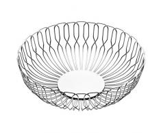 George Jensen Brotkörbe 22 cm, Edelstahl, Stainless Steel 26.3 x 26.3 x 8.5 cm