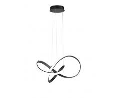 Wofi Pendelleuchte Indigo Schwarz 1flg Deckenleuchte