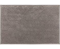 Grund Badteppich, 100% Baumwolle, Grau, 100% Baumwolle, braun, 70x120 cm