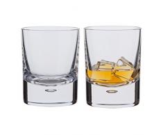 Dartington Exmoor Old-Fashioned Trinkglas, Transparent, 2 Stück