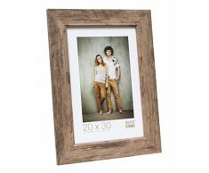 Deknudt Frames S48SH3 Bilderrahmen 50x60 Bilderrahmen braune Holzfarbe Holz Fotokader
