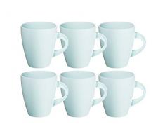 Mäser, Serie La Musica, Kaffeebecher 40 cl, im 6er-Set, in der Farbe Grün