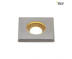 SLV DASAR MINI 37 Outdoor Bodeneinbauleuchte, 2 W, edelstahl gebürstet