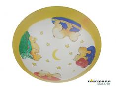 Niermann Standby Deckenleuchte, Plastik, multicolor, 45 x 45 x 10 cm