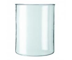 Bodum Spare Beaker Ersatzglas ohne Ausguss für Kaffeebereiter, 4 Tassen, 0.5l, Transparent, 01-11142-10
