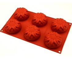 Pati-Versand Silikonform, Silikon, Rot, 30cm x 17,5cm