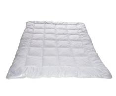 Billerbeck 5104690004 Faserdecke E21 King Uno Medium - Ganzjahresdecke 155 x 220 cm,Weiß