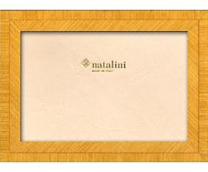 Natalini BIANTE Giallo 13X18 Bilderrahmen mit Unterstützung für Tisch, Tulipwood, Gelb, 13 X 18 X 1,5
