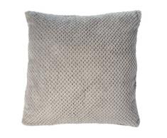 Gözze Dekokissen, Mit Noppen Struktur, 50 x 50 cm, Silber, 40122-90-050050