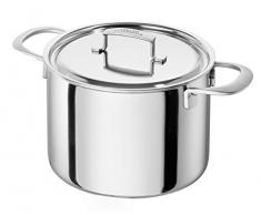 Zwilling 66003-240-0 Sensation Kochtopf mit Deckel, Sigma Clad 5-Schicht Material, 7,6 l, induktionsgeeignet, 24 cm