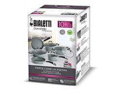 Bialetti 0B6SET10 Topfset, Aluminium, Grau, 58,5 x 39,5 x 28 cm
