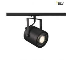 SLV Euro Track Spot, schwarz, QPAR111 75W, inkl. 1P-Adapter Leuchte Aluminium 0 W