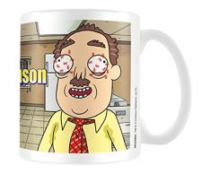Cartoon Network MG24865 Rick and Morty Ants in My Eyes Johnson Coffee Mug Kaffeetassen, porzellan, Mehrfarbig
