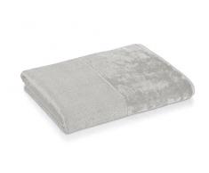 mÃ¶ve Bamboo Luxe Duschtuch 80 x 150 cm aus 60% Baumwolle / 40% Viskose aus Bambus-Zellstoff, silver grey
