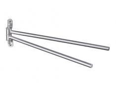 HACEKA IXI Handtuchhalter, schwenkbar, Edelstahl, gebürstet, 1115793