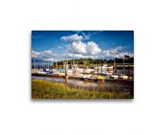 Premium Textil-Leinwand 45 x 30 cm Quer-Format Dangast an der Nordsee | Wandbild, HD-Bild auf Keilrahmen, Fertigbild auf hochwertigem Vlies, Leinwanddruck von Peter Roder