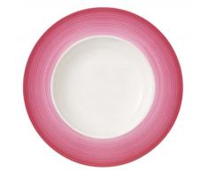 Villeroy & Boch Colourful Life Berry Fantasy Pastateller, 30 cm, Premium Porzellan, Weiß/Pink