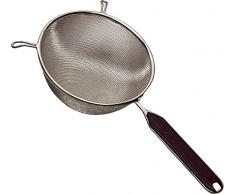 Home & Style Passiersieb, Edelstahl, Silber, 18 x 18 x 5 cm