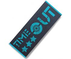 aqua-textil Boston Saunatuch 80 x 200 cm dunkel blau türkis Baumwolle Strandlaken Frottee Badetuch Handtuch