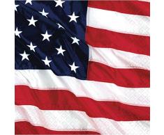 amscan USA 16 Servietten 33cm