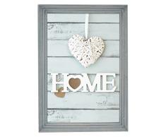 ZEP S.r.l. Vintage White Holzbilderrahmen, Grau, 18 x 24 cm