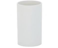 kela Becher Lis aus ABS-Kunststoff in weiß, Plastik, 6.5 x 6.5 x 18.5 cm