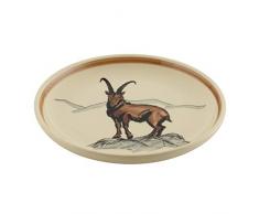 Kuhn Rikon 39128 Teller Steinbock 21cm, Mehrfarbig