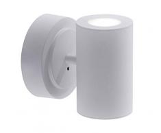 Trio Leuchten WiZ LED Wandspot Sancho 250110231, 2x3 Watt RGBW LED mit 16 Mio. Farben + 64.000 Weißtöne + 18 Licht-Szenen, Steuerung über App + Sprachsteuerung + Fernbedienung + Wandschalter