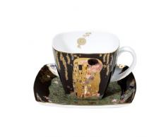 Goebel 66884214 Gustav Klimt Kaffeetasse Der Kuss