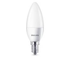 Philips LED Lampe ersetzt 40 W, EEK A+, E14, warmweiß (2700 Kelvin), 470 Lumen, matt, 8718696474983