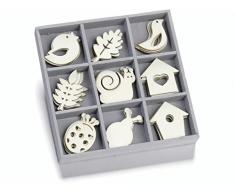 Knorr Prandell 2118521032 Holzornamentbox, Motiv Schnecke, Vogelhaus