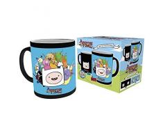 GB Eye Adventure Time Zeichen wärmeempfindlicher Kaffeebecher, Keramik, Verschiedene, 15 x 10 x 15 cm