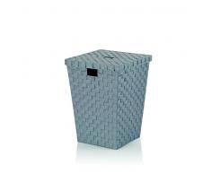 kela Wäschebox Alvaro grau PP-Faserband, Polypropylen, 40 x 40 x 52 cm